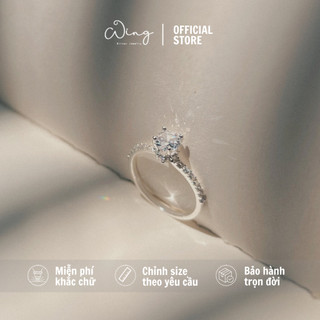 Nhẫn Đá Sophia Thời Trang - Trang Sức Bạc The Wing Silver