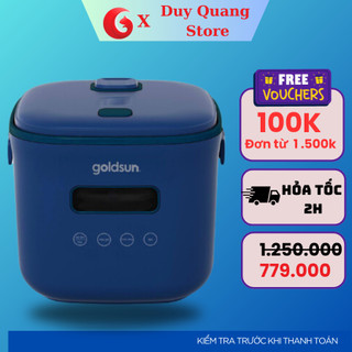 Nồi cơm điện tử goldsun grc5048 dung tích 1,2 lít, bảo hành 12 tháng