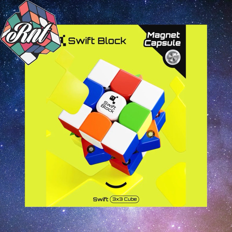 Rubik Gan Swift Block 355S có nam châm cao cấp