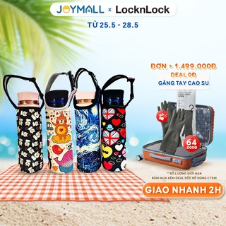 Túi đựng bình giữ nhiệt Lock&Lock ngộ nghĩnh dễ thương dành cho bình dưới 600ml LHC4131, LHC4125, LHC4227... - JoyMall