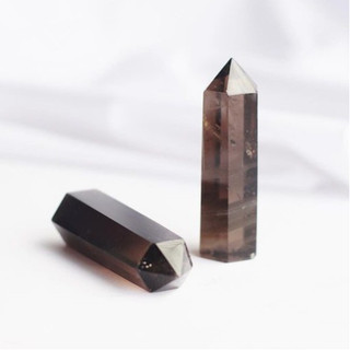 Trụ đá thanh tẩy tinh thể màu khói bài trừ năng lượng xấu An gem Beauty from unique