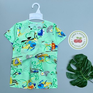 [Ảnh thật][9-40kg] Bộ tole/lanh đùi bé trai