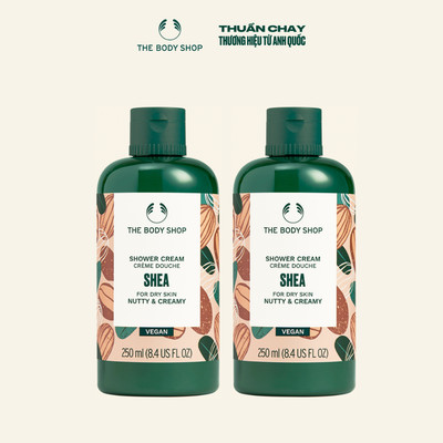 Combo 2 Kem Tắm Shea Shower Cream 250ML The Body Shop
