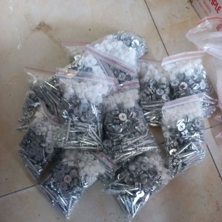 Ốc cam liên kết 3 chi tiết trắng (50 bộ)