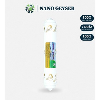 Lõi lọc nước ALKALINE Nano Geyser - Hàng chính hãng . Lõi chức năng nâng pH cho nguồn nước axit cao