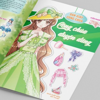 Sách: Combo Dán Giấy Công Chúa