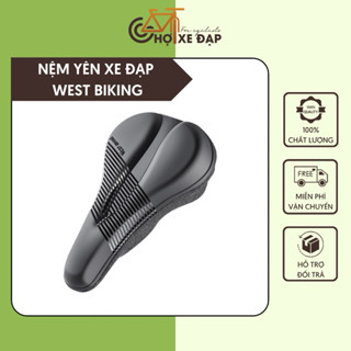 Bọc Nệm Yên Xe Đạp WEST BIKING Cao Cấp Chất Lượng, Độ Đàn Hồi Cao Mút Bọt Biển Êm Ái Ôm Sát Yên Xe.