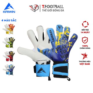  Găng Tay Thủ Môn KAIWIN Lighting Mút Latex German Grippy Bền Bỉ 