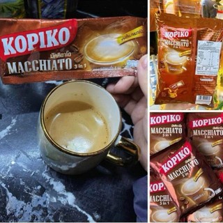 Cà phê hòa tan Kopiko Macchiato 400g (20 gói x 20g/gói)