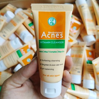 Sữa rửa mặt Acnes Vitamin Cleanser 25g