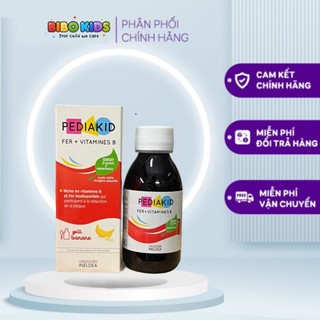 Pediakid Bổ Sung Fer + Vitamines B Cho Trẻ Từ 6 Tháng