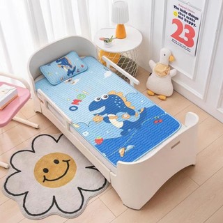 Chiếu điều hòa cao su non thoáng mát Tặng Kèm Gối giúp bé có giấc ngủ ngon