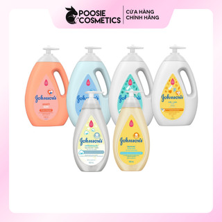 Sữa tắm gội toàn thân mềm mịn johnson' baby bath cotton touch 500ml | 1000ml