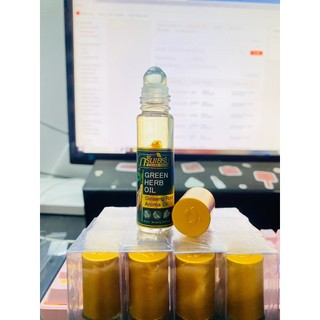 [CHÍNH HÃNG] Dầu Lăn Tinh Dầu Nhân Sâm Green Herb 8ml Thái Lan