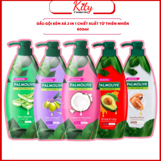 Dầu Gội Palmolive 180ml/600ml CHÍNH HÃNG -Dầu Gội 2in1 Phục Hồi Dưỡng Tóc, Gội Xả Chiết Xuất Thiên Nhiên, Sữa Dừa