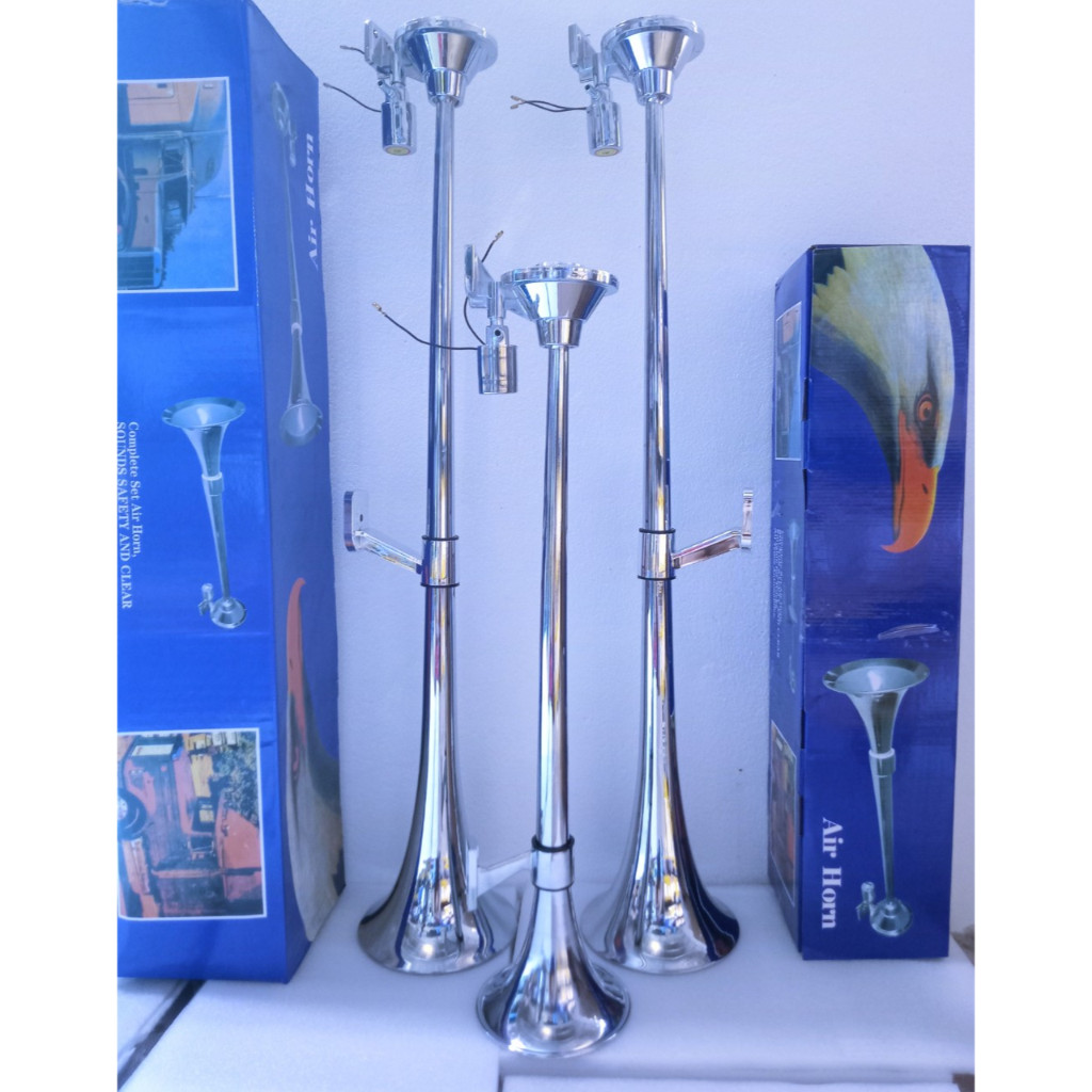 Còi hơi ô tô, xe tải, kèn hơi, còi ong tàu 1m và 75cm