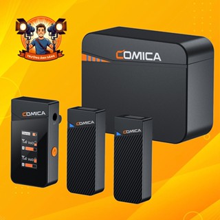 Mic Không Dây Comica Vimo C Bản C3 Micro Thu Âm Cho Điện Thoại, Máy Ảnh, Máy Quay,Laptop, Gopro