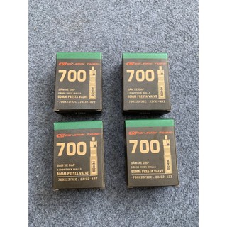 Săm ruột cheng shin 700x23/ 32c van 80mm dành cho xe đạp