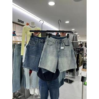 1753 QUẦN SHORT JEANS TRƠN LỬNG