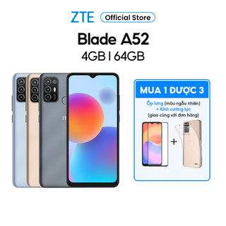  Điện thoại ZTE Blade A52 3GB l 64GB, Pin 5000mAh, Màn hình 6.52", Camera AI Triple - Chính hãng