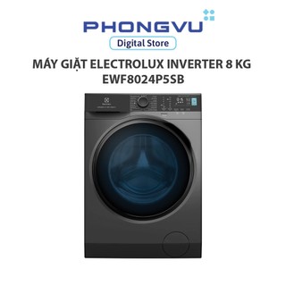 Máy giặt electrolux inverter 8 kg ewf8024p5sb - bảo hành 24 tháng
