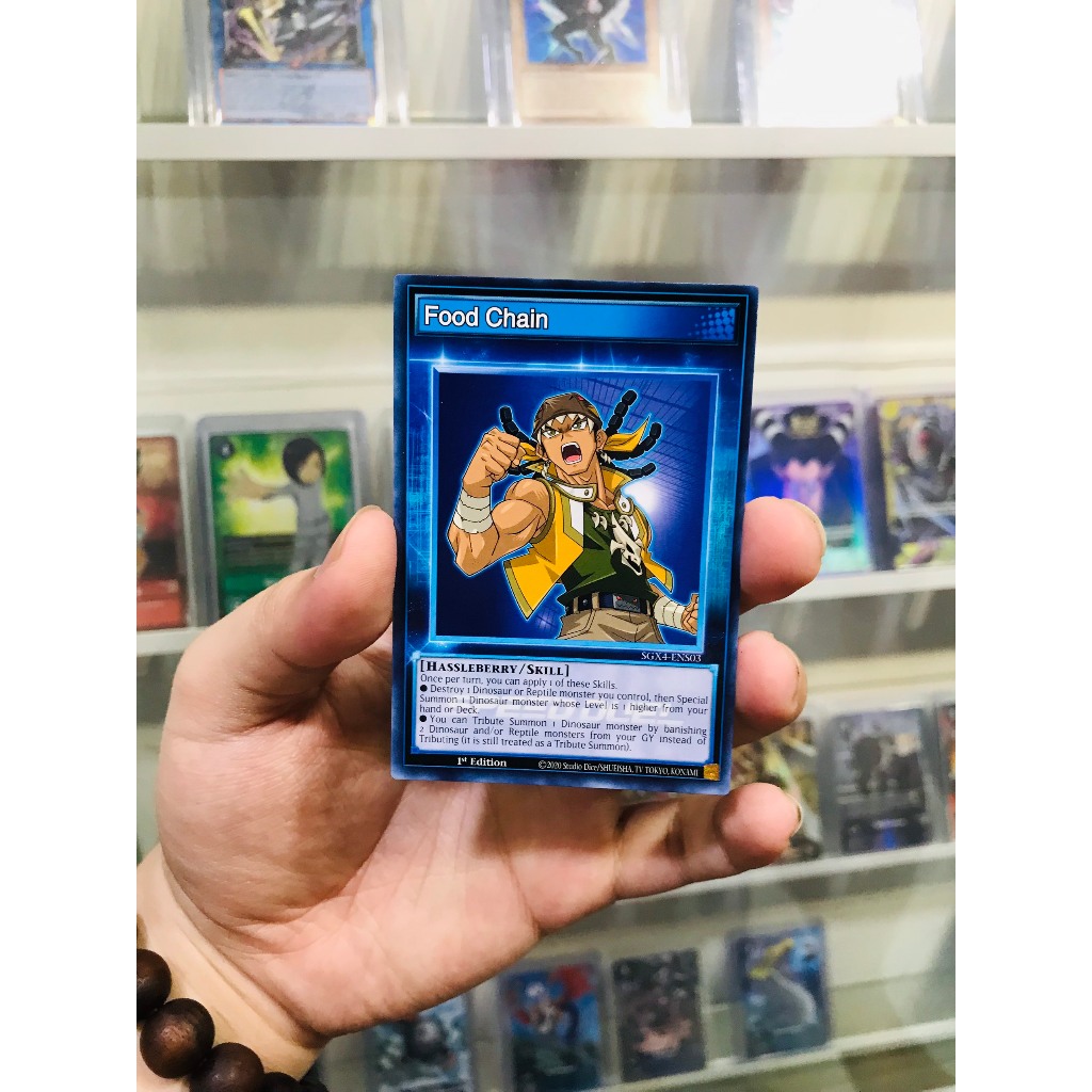 Thẻ bài Yugioh Mã SGX4-ENS03 - Food Chain - Common - 1st Edition