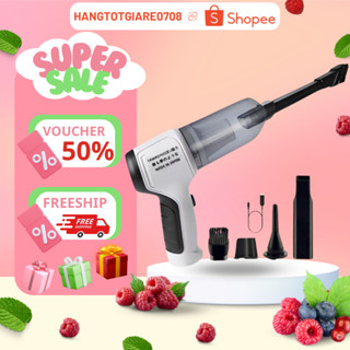 Máy Hút Bụi Cầm Tay Tamashio Lực Hút 9000PA Hút Bụi Đa Năng Siêu Khỏe, Hút Bụi 2 Chiều Hút Thổi Bụi Dễ Dàng Tiện Lợi GĐ