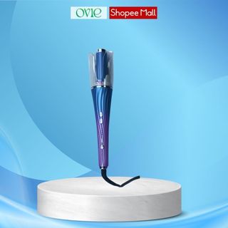 Máy uốn tóc xoăn 28mm OVIE PIXIE trục uốn to vỏ gốm chống bỏng, bổ sung Ion giảm hư tổn tóc