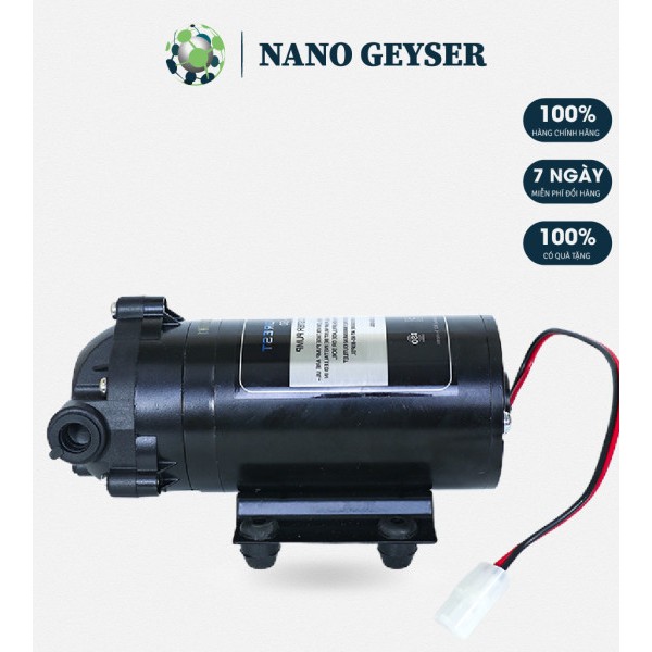 Bơm máy lọc nước 24V NANO GEYSER chính hãng - Bảo hành chính hãng 3 năm