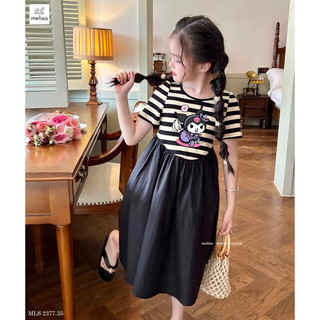 Váy Kuromi kẻ ngang