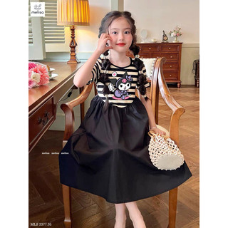 Váy Kuromi kẻ ngang