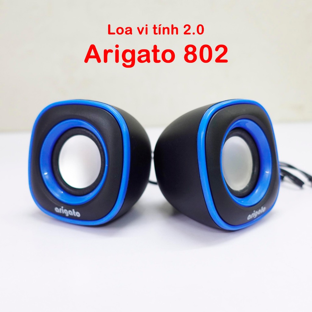 Loa vi tính 2.0 cổng USB Arigato 805 thiết kế nhỏ gọn cho laptop,PC - Loa máy tính âm thanh sắc nét