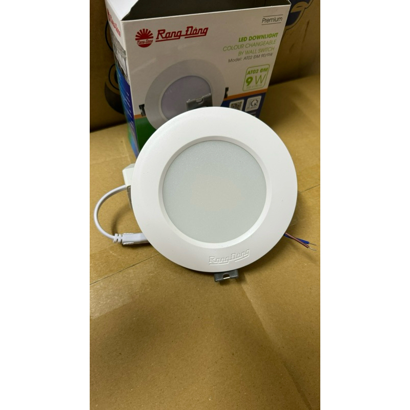 ĐÈN LED ÂM TRẦN RẠNG ĐÔNG 9W/90