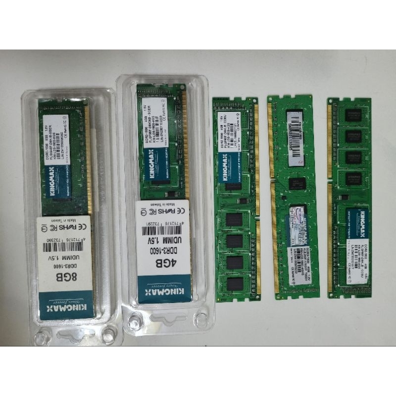 Ram 4g 8g kingmax buss 1333 1600