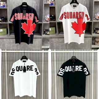 [Xu] Áo Phông DSQUARED2 In Hình Chiếc Lá Áo Thun DSQ Premium Logo Lá Phong Siêu Hot Chất Vải Cotton #Hot #2024...