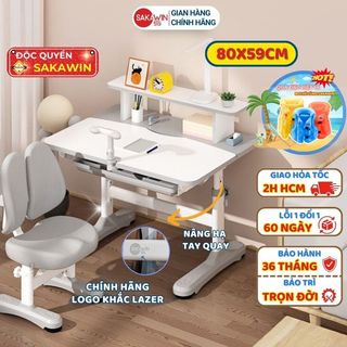  Bộ bàn học thông minh Sakawin S79, Bộ bàn học cho bé, Thiết kế hiện đại, Giá nhập