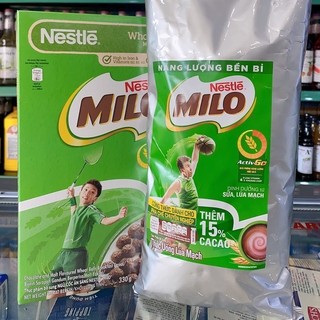 Bột Milo bịch 1kg nguyên chất Nestlé thêm 15% bột cacao - phiên bản mới nhất