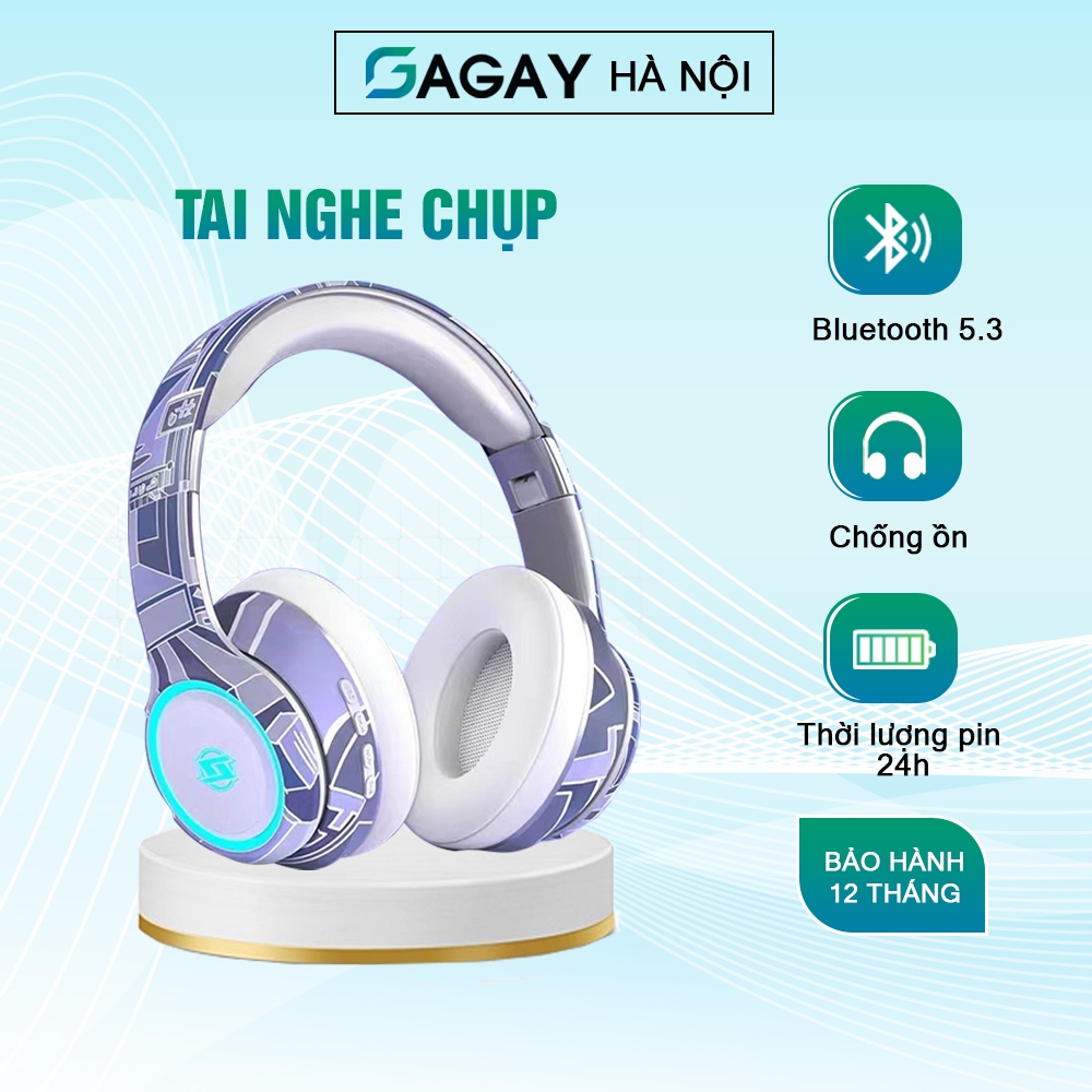 Tai nghe chụp Guochaofeng 5.3, tai nghe bluetooth chống ồn, chống nước GAGAY Hà Nội GD564