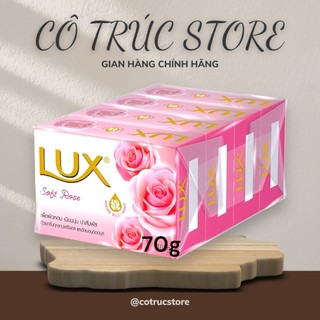Xà phòng cục hương hoa soft rose lux thái lan