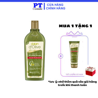 Dầu Gội Olive Cho Tóc Nhuộm Dalan D'olive Nourishing Shampoo Color Protection 400ml