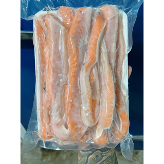 Lườn cá hồi khay 1kg đủ kg (size 2+ cm)
