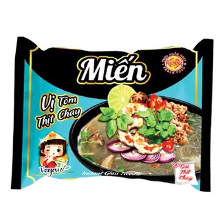 Miến vị tôm thịt chay 62g âu lạc