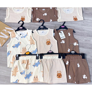 Set 3 bộ ba lỗ thỏ nâu be 🐰🐰
