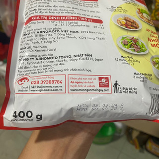 Hạt Nêm Aji-Ngon Gói 400g