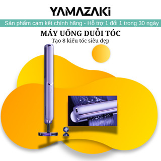 Máy uốn duỗi tóc 8 kiểu uốn dưỡng ẩm tóc, mềm mượt tóc Máy làm tóc mini cầm tay nhỏ gọn