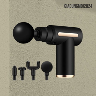 Súng massage cầm tay mini, Máy massage cầm tay mini 6 cấp độ chuyên sâu chính hãng - giảm đau mỏi cơ - Giadungmoi98