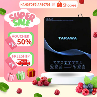 Bếp Từ Đơn TARAWA Hàng Nhật Bản Cao Cấp, Công Suất Lớn,Tích Hợp Nhiều Chế Độ, Màn Hình Cảm Ứng Siêu Nhạy BT04