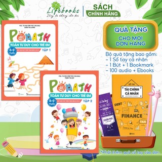Sách - combo pomath toán tư duy cho trẻ 8 - 9 tuổi