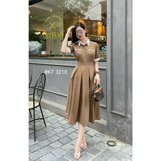 Set váy sơ mi né trắng
