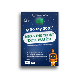 Sổ Tay 300 Mẹo & Thủ thuật Excel Hữu Ích (Mới 2024), Sổ tay Mẹo tin học văn phòng